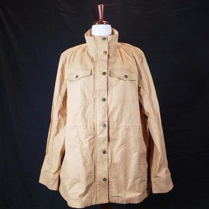 L.L. Bean Women's BeanFlex Utility Jacket / Coat.  Size: 3X.  Color: Barley.